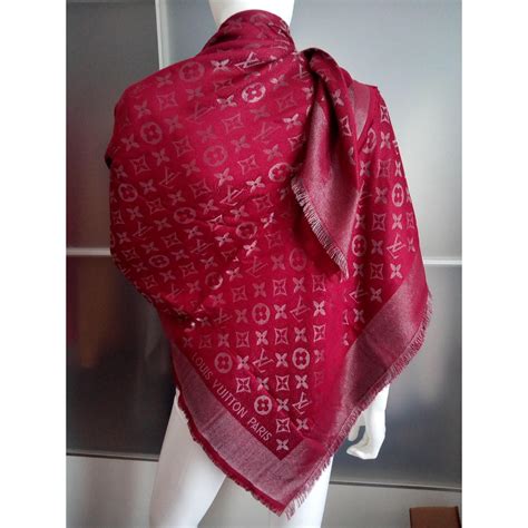 louis vuitton scarf monogram shawl|louis vuitton scarf women's silk.